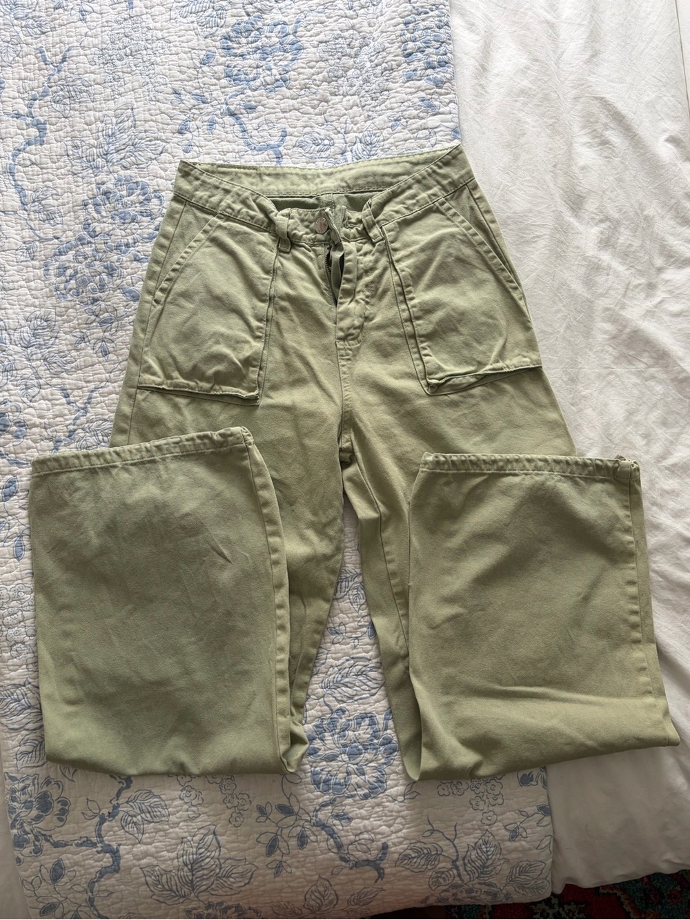 Women’s Olive Green Utility Pants